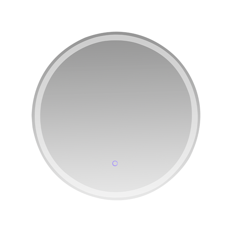 กรอบอลูมิเนียม LED Smart Dimming Defogging Backlit กระจกห้องน้ำ