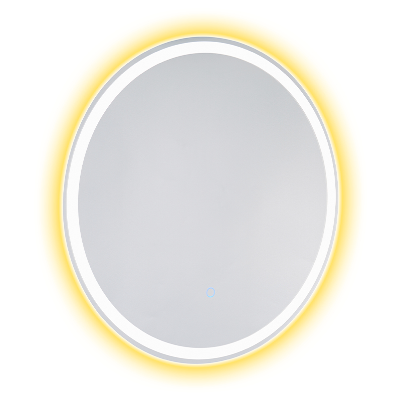 กรอบอลูมิเนียม LED Smart Dimming Defogging Backlit กระจกห้องน้ำ กรอบอลูมิเนียม LED Smart Dimming Defogging Backlit กระจกห้องน้ำ