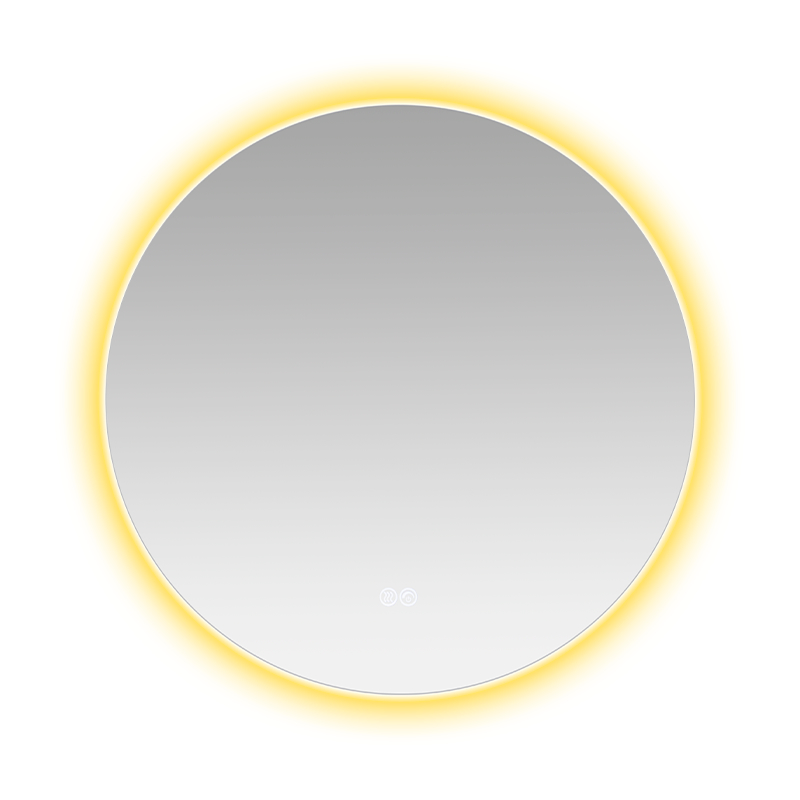 LED Smart Dimming Defogging กระจกห้องน้ำแบบมีไฟด้านหลัง LED Smart Dimming Defogging กระจกห้องน้ำแบบมีไฟด้านหลัง