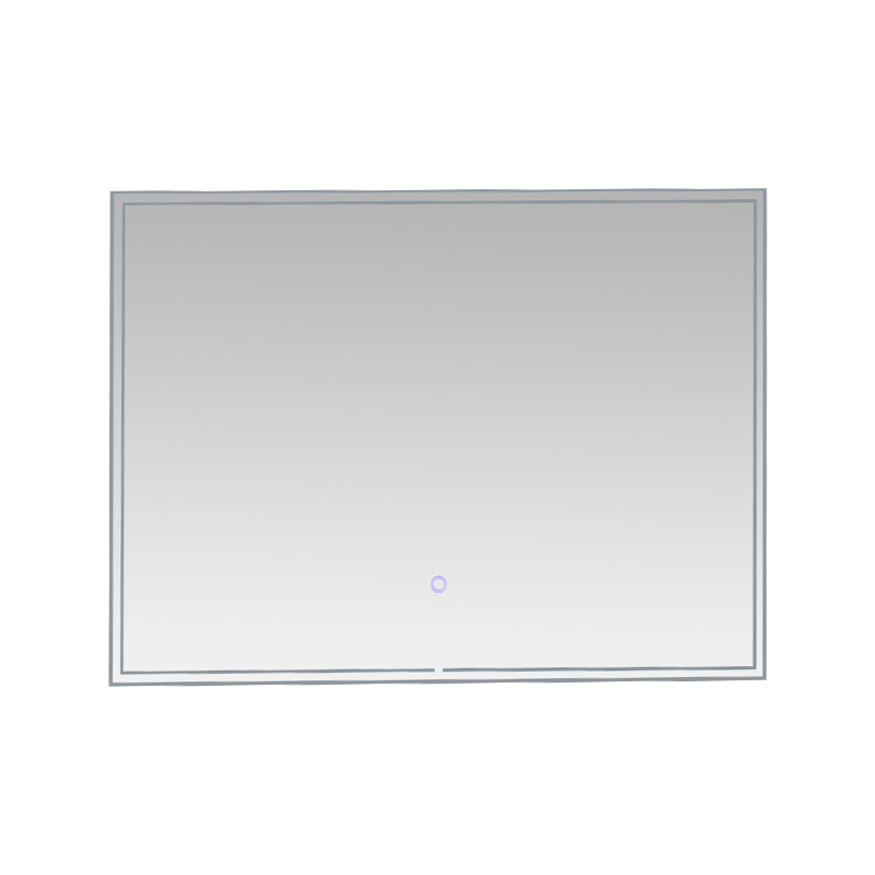 กรอบอลูมิเนียม LED Smart Dimming Defogging Backlit กระจกห้องน้ำ กรอบอลูมิเนียม LED Smart Dimming Defogging Backlit กระจกห้องน้ำ