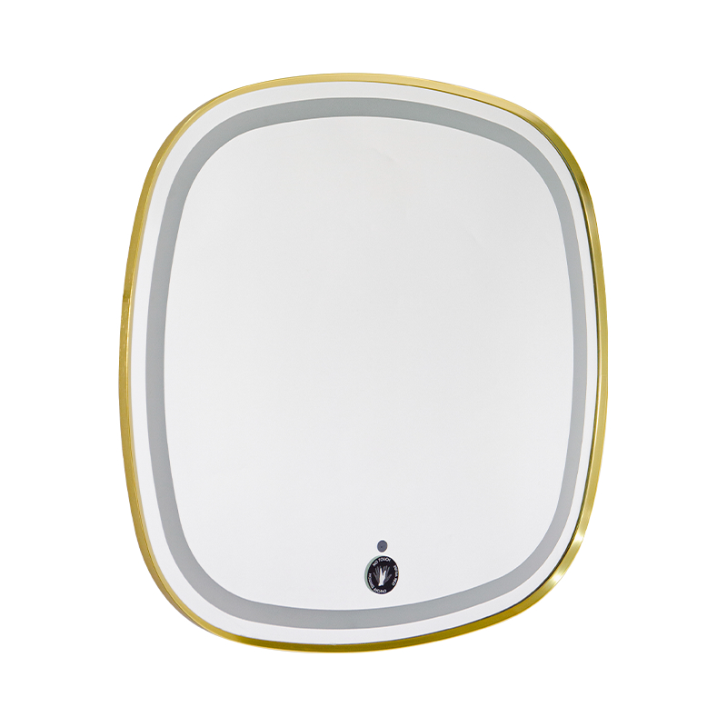 กรอบอลูมิเนียม LED Smart Dimming Defogging Backlit กระจกห้องน้ำ กรอบอลูมิเนียม LED Smart Dimming Defogging Backlit กระจกห้องน้ำ
