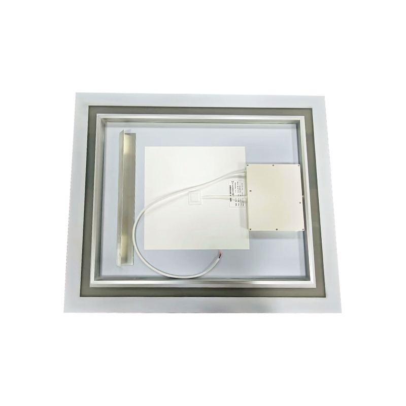 กรอบอลูมิเนียม LED Smart Dimming Defogging Backlit กระจกห้องน้ำ กรอบอลูมิเนียม LED Smart Dimming Defogging Backlit กระจกห้องน้ำ