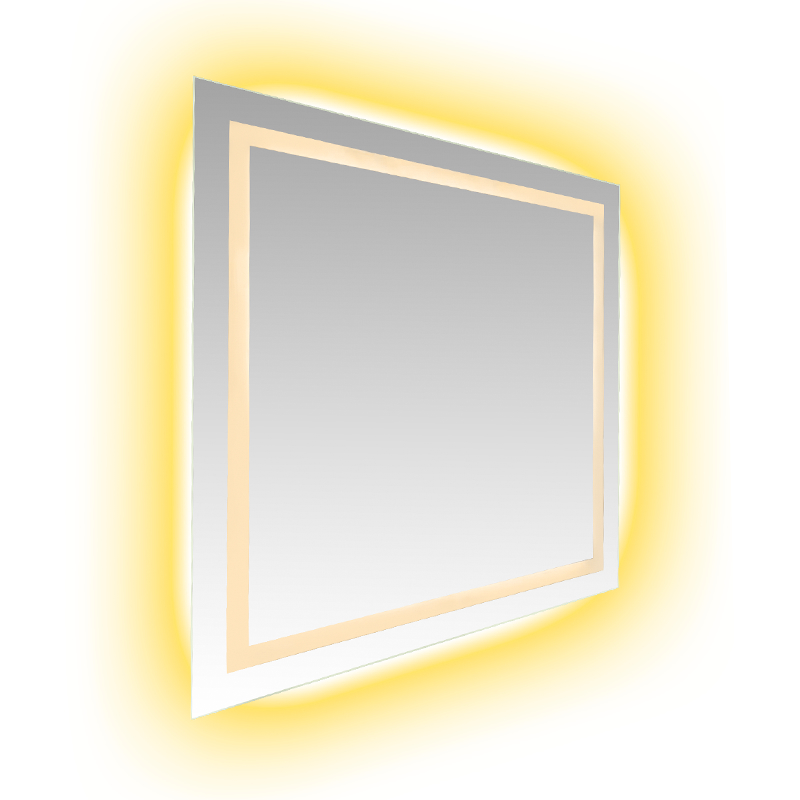 กรอบอลูมิเนียม LED Smart Dimming Defogging Backlit กระจกห้องน้ำ กรอบอลูมิเนียม LED Smart Dimming Defogging Backlit กระจกห้องน้ำ